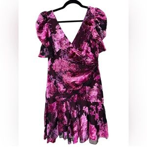 SOLD Marchesa Notte silk dress 6
